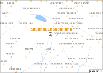 map of Douar Oulad Soumane