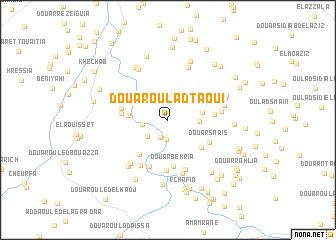 map of Douar Oulad Taoui