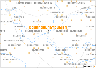 map of Douar Oulad Touijer