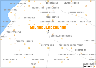 map of Douar Oulad Zouara