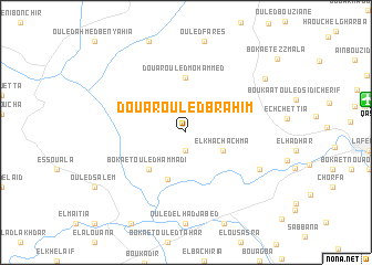 map of Douar Ouled Brahim