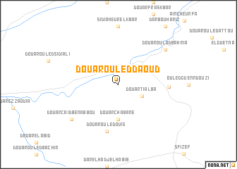 map of Douar Ouled Daoud