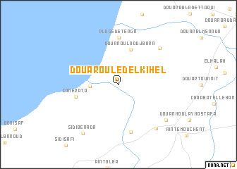 map of Douar Ouled el Kîhel