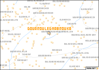 map of Douar Ouled Mabrouka