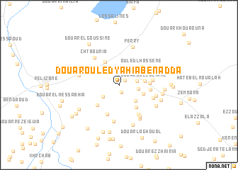 map of Douar Ouled Yahia Ben Adda