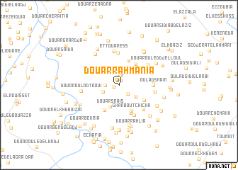 map of Douar Rahmania