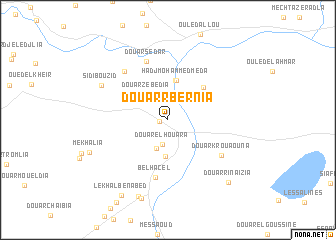 map of Douar Rbernia