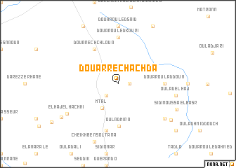 map of Douar Rechachda