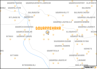 map of Douar Rehaha