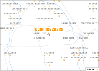 map of Douar Rezazka