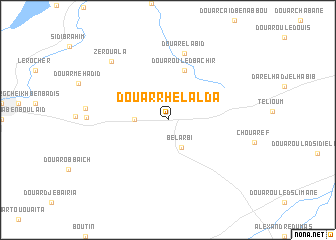 map of Douar Rhelalda