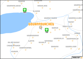 map of Douar Rouached