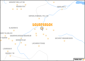 map of Douar Sadok