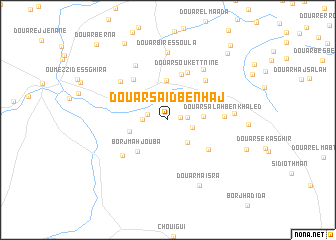 map of Douar Saïd Ben Haj