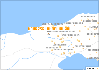 map of Douar Salah Belkilani