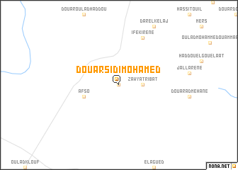 map of Douar Sidi Mohamed