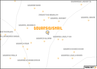 map of Douar Sidi Smaïl