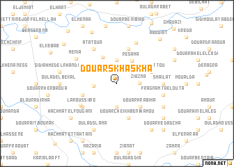 map of Douar Skhaskha