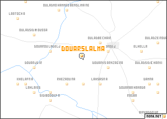 map of Douar Slalma