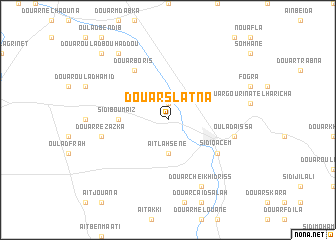 map of Douar Slatna