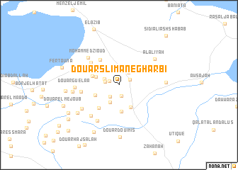 map of Douar Slimane Gharbi