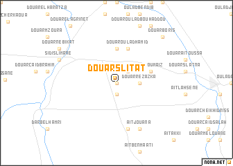 map of Douar Slitat
