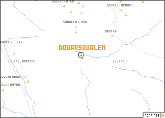 map of Douar Soualem