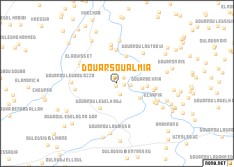 map of Douar Soualmia