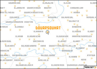 map of Douar Souhat