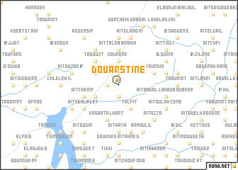 map of Douar Stine