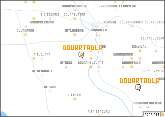 map of Douar Tadla