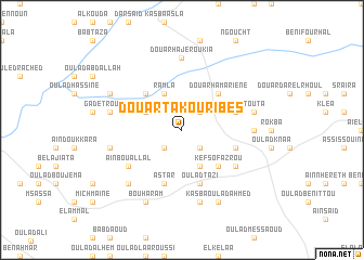 map of Douar Takouribes