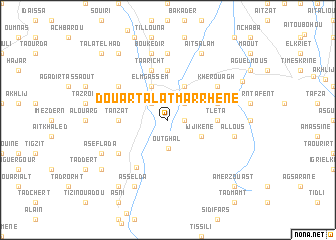 map of Douar Talat Marrhene