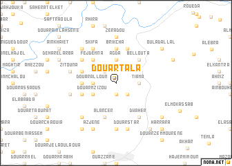 map of Douar Tala