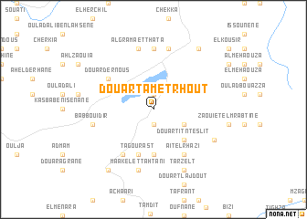 map of Douar Tametrhout