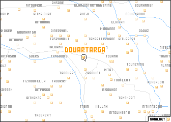 map of Douar Targa