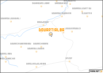 map of Douar Tialba