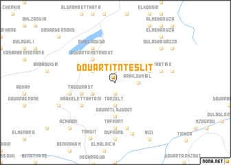 map of Douar Tit Nteslit