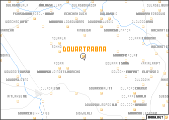 map of Douar Trabna