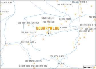 map of Douar Yaʼlou