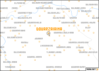 map of Douar Zaïaïma