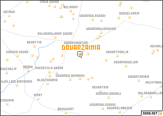 map of Douar Zaïmia