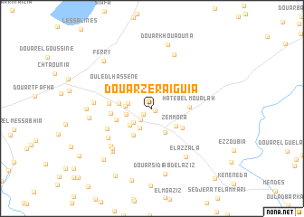 map of Douar Zeraïguia