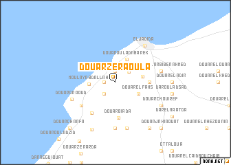map of Douar Zeraoula