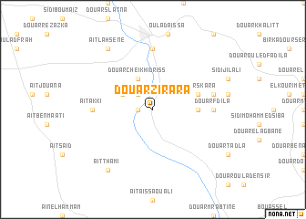 map of Douar Zirara