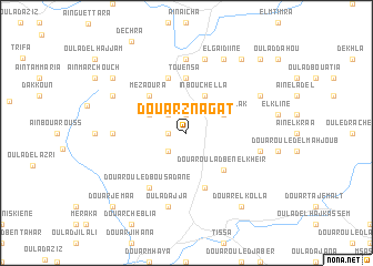 map of Douar Znagat