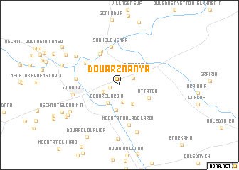 map of Douar Znanya