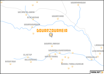 map of Douar Zouameïa