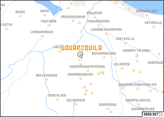 map of Douar Zouila