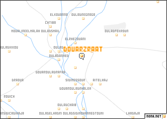 map of Douar Zraat